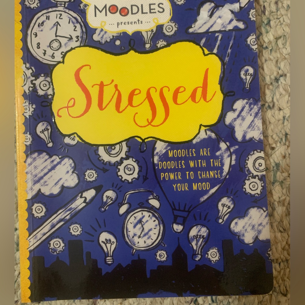 3/$15 Moodles Stressed art journal